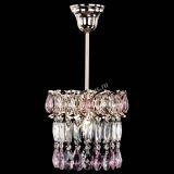 Люстра Астра пластинка №1 розовая в Саратове