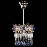 Люстра Астра пластинка №1 синяя в Саратове