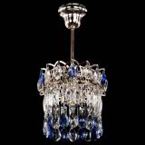 Люстра Астра пластинка №1 синяя в Саратове