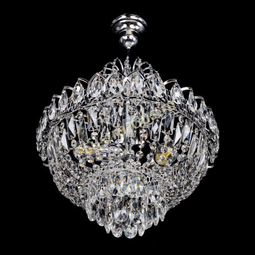 Люстра Астра 3 лампы с подвесом в Саратове Гусь Хрустальный