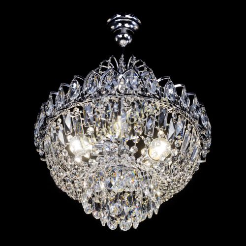 Люстра Астра 3 лампы с подвесом в Саратове Гусь Хрустальный