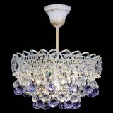 Люстра Астра шар №1 Фиолетовая белая в Саратове