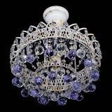 Люстра Астра шар №1 Фиолетовая белая в Саратове