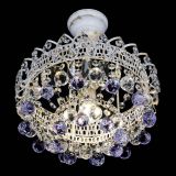 Люстра Астра шар №1 Фиолетовая белая в Саратове