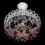 Люстра Астра шар №1 Красная белая в Саратове