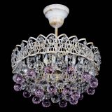 Люстра Астра шар №1 Розовая белая в Саратове