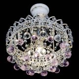 Люстра Астра шар №1 Розовая белая в Саратове