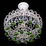 Люстра Астра шар №1 Зеленая белая в Саратове