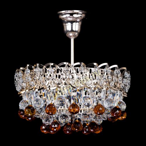 Люстра Астра шар чайная 1 лампа в Саратове Гусь Хрустальный