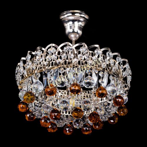 Люстра Астра шар чайная 1 лампа в Саратове Гусь Хрустальный