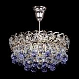 Люстра Астра шар фиолетовая 1 лампа в Саратове