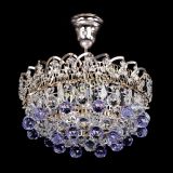 Люстра Астра шар фиолетовая 1 лампа в Саратове