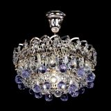 Люстра Астра шар фиолетовая 1 лампа в Саратове