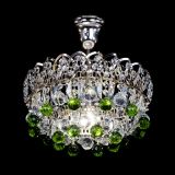 Люстра Астра шар зеленая 1 лампа в Саратове