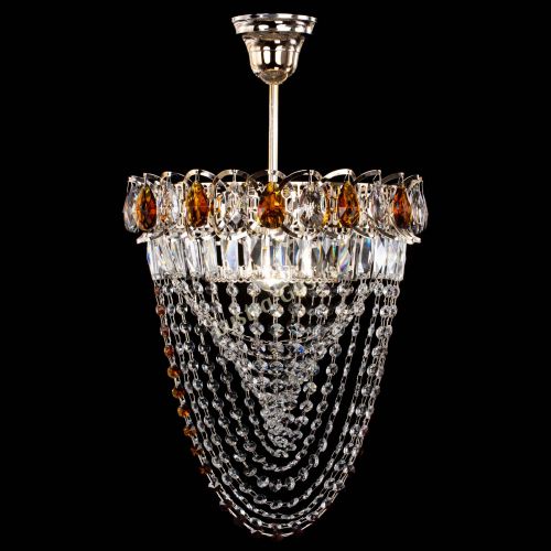 Люстра Астра Водоворот с подвесом №1 чайная в Саратове Гусь Хрустальный