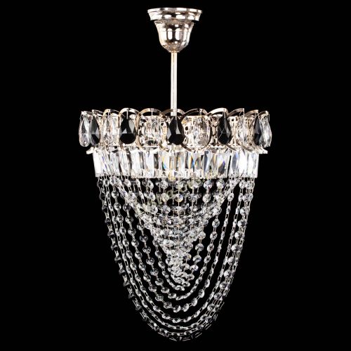 Люстра Астра Водоворот с подвесом №1 черная в Саратове Гусь Хрустальный