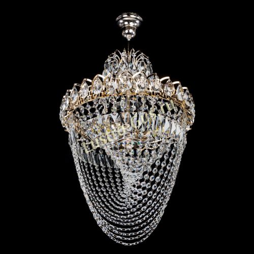 Люстра Астра Водоворот с подвесом в Саратове Гусь Хрустальный