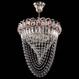 Люстра Астра Водоворот с подвесом №1 розовая в Саратове