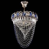 Люстра Астра Водоворот с подвесом №1 синяя в Саратове