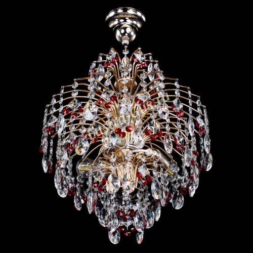 Люстра Брызги шампанского Рябина в Саратове Гусь Хрустальный