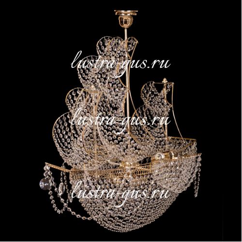 Люстра Черная Жемчужина в Саратове Гусь Хрустальный