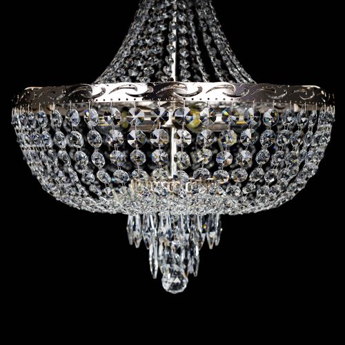 Люстра Диана №5 с подвесом в Саратове Гусь Хрустальный