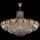 Люстра Двойное кольцо пластинка с подвесом Чайная в Саратове