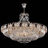 Люстра Двойное кольцо пластинка с подвесом Черная в Саратове