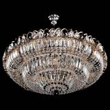 Люстра Двойное кольцо пластинка с подвесом Черная в Саратове