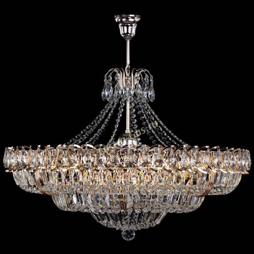 Люстра Двойное кольцо пластинка с подвесом в Саратове Гусь Хрустальный