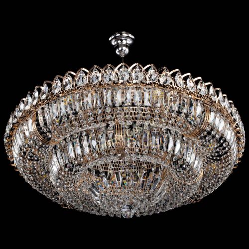 Люстра Двойное кольцо пластинка с подвесом в Саратове Гусь Хрустальный