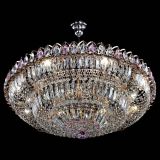 Люстра Двойное кольцо пластинка с подвесом Розовая в Саратове