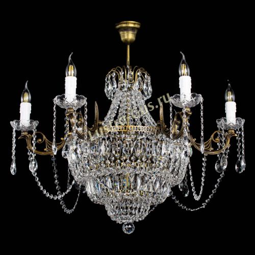 Люстра Элиза №11 под бронзу в Саратове Гусь Хрустальный