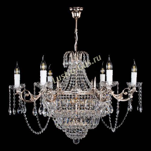 Люстра Элиза удлиненная в Саратове Гусь Хрустальный