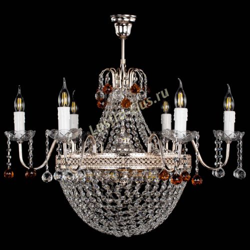 Люстра Елизавета №11 Венеция чайная в Саратове Гусь Хрустальный