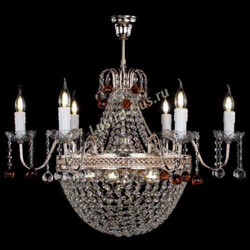 Люстра Елизавета №11 Венеция чайная в Саратове Гусь Хрустальный
