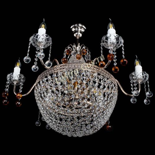 Люстра Елизавета №11 Венеция чайная в Саратове Гусь Хрустальный