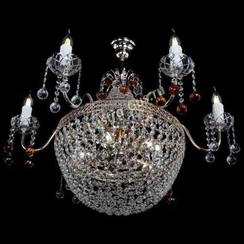 Люстра Елизавета №11 Венеция чайная в Саратове Гусь Хрустальный