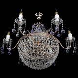 Люстра Елизавета №11 Венеция фиолетовая в Саратове