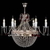 Люстра Елизавета №11 Венеция красная в Саратове