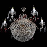 Люстра Елизавета №11 Венеция красная в Саратове