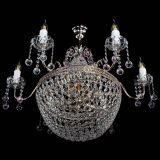 Люстра Елизавета №11 Венеция розовая в Саратове