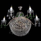 Люстра Елизавета №11 Венеция зеленая в Саратове