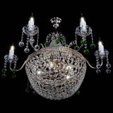 Люстра Елизавета №11 Венеция зеленая в Саратове