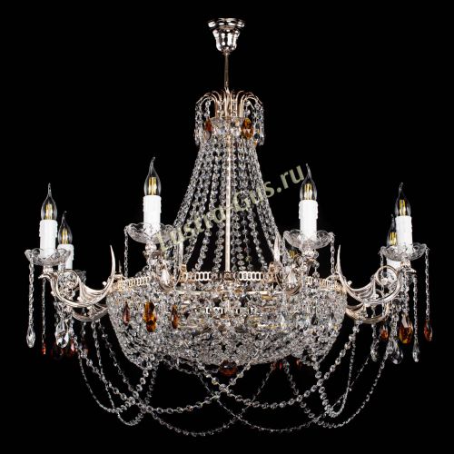 Люстра Елизавета №13 чайная в Саратове Гусь Хрустальный