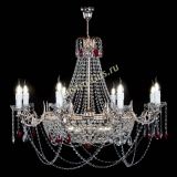Люстра Елизавета №13 красная в Саратове