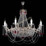 Люстра Елизавета №13 красная в Саратове