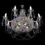 Люстра Елизавета №13 синяя в Саратове