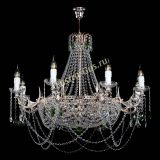 Люстра Елизавета №13 зеленая в Саратове