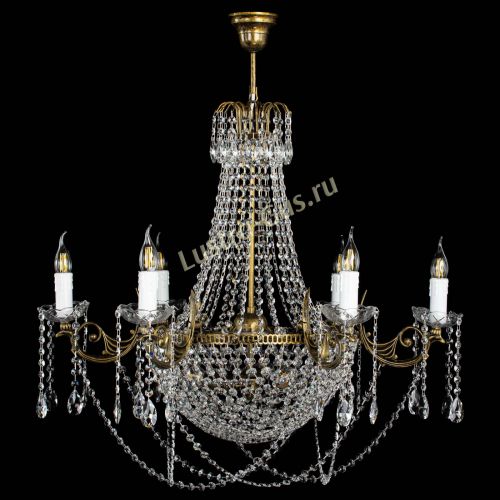 Люстра Елизавета малая №9 под бронзу в Саратове Гусь Хрустальный